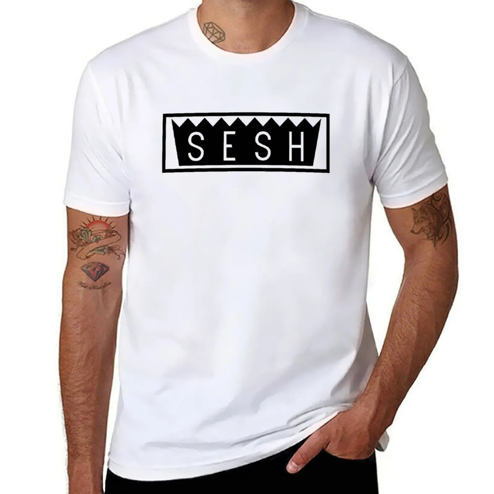 

TEAM SESH BOX LOGO T-Shirt t shirts for man cotton funny t shirts man T-Shirt