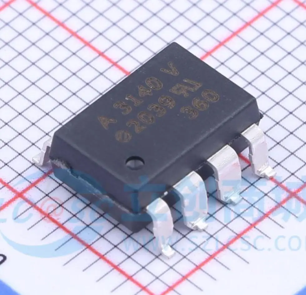 15PCS HCPL3140 HCPL-3140 A3140 SOP-8 DIP-8 100% New original Chipset IC Electronic Component SMD