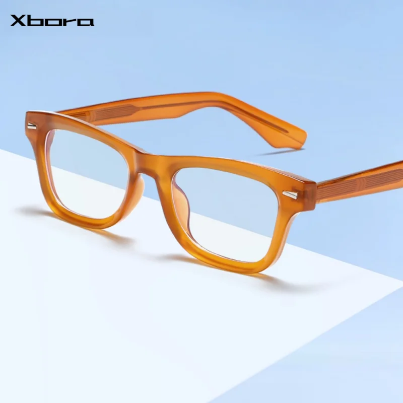 

Ultra light Men's Spectacle Frame Glasses Transparent Lens Brand designer Computer Male Square Vintage Women Eyeglasses KG2529