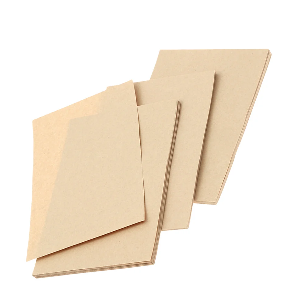 200Pcs Strong Heavy Duty Kraft Paper Durable Art Craft Paper for Drawing Painting Handmade DIY 's Student Use