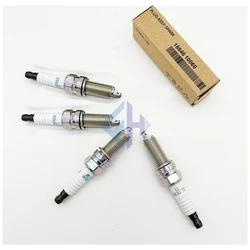 original New Genuine 4 PCS Spark Plug 1884610060 SILZKR6B-11 1885510060 For i30 i40 ix35 TUCSON Veloster SONATA Kia Soul Cee'd