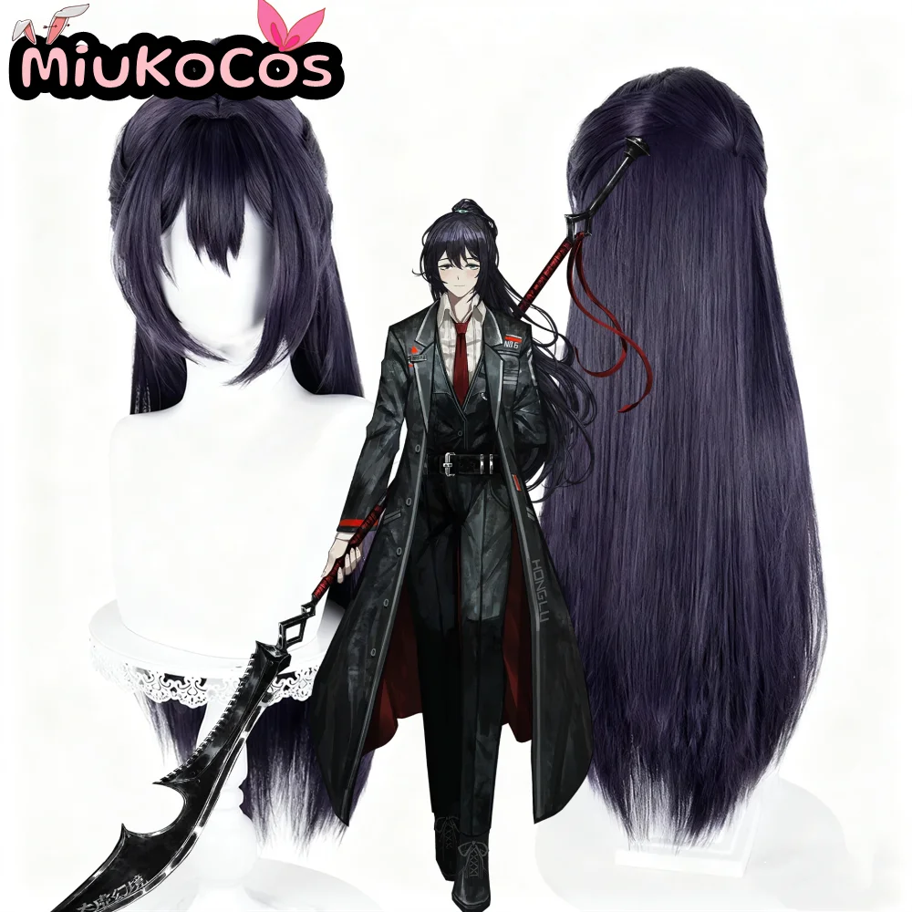 EN STOCK Hong Lu Cosplay perruque MiukoCosplay jeu Limbus société Cosplay