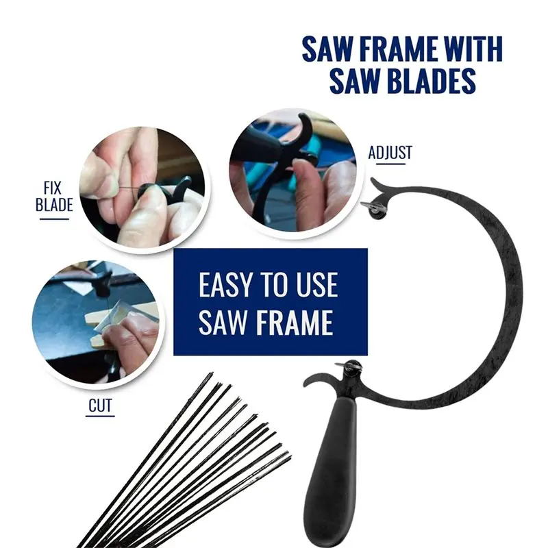 a25i-for-intricate-metal-wood-cutting-curved-jewelers-saw-frame-with-144-assorted-blades-included