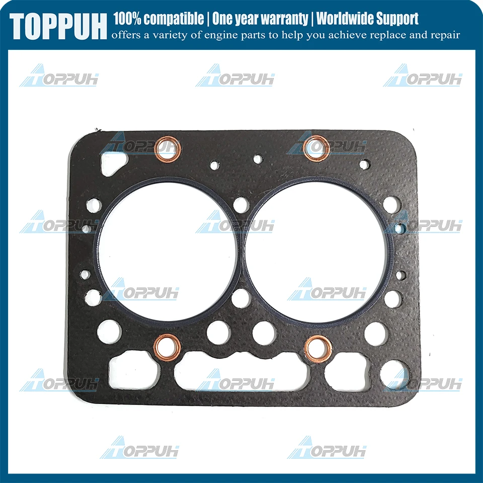 

Z482 Cylinder Head Gasket Kit for Kubota 16853-99355 Z482 Graphite Head Gasket