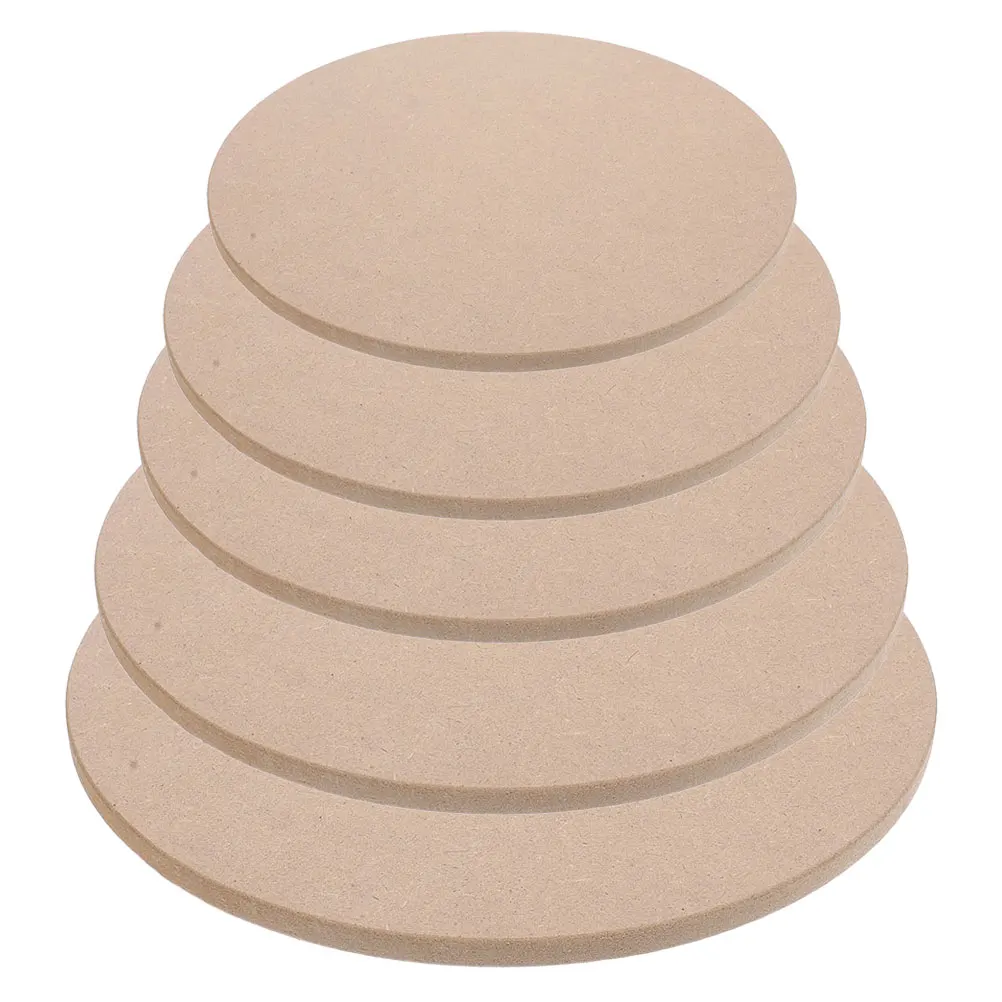 

5pcs Drying Bats 11cm Density Board 12cm 15cm 18cm 20cm Reusable Fiber Board Ceramic Wheel Base Discs for Crafts