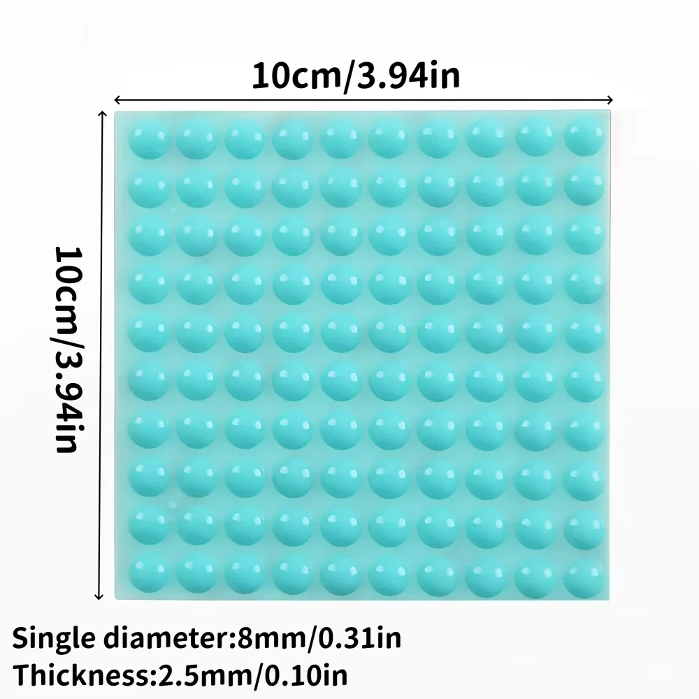 1/2/3/5pcs Clear Adhesive Pads for Doors, Designed to Dampen Sound And Serve As Cabinet Buffers