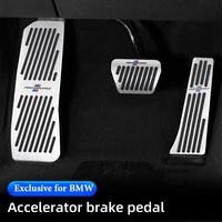 Car Accessories Pedals For Bmw E90 E91 E92 E93 F06 F07 F11 F15 F20 F30 F31 F32 F48 G05 G20 F35 3d Accelerator Brake Pads M logo