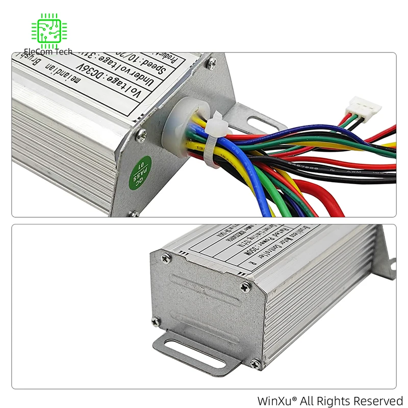 M365 Elektroroller Bürstenloser Motor Universal Controller LED Dashboard 36V 350W Kit für Xiaomi M365 Reparaturumwandlung