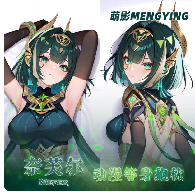 

Anime Genshin Impact Nefer Sexy Dakimakura Hugging Body Pillow Case Japanese Otaku Loli Pillow Cushion Cover Dorothy MYDM