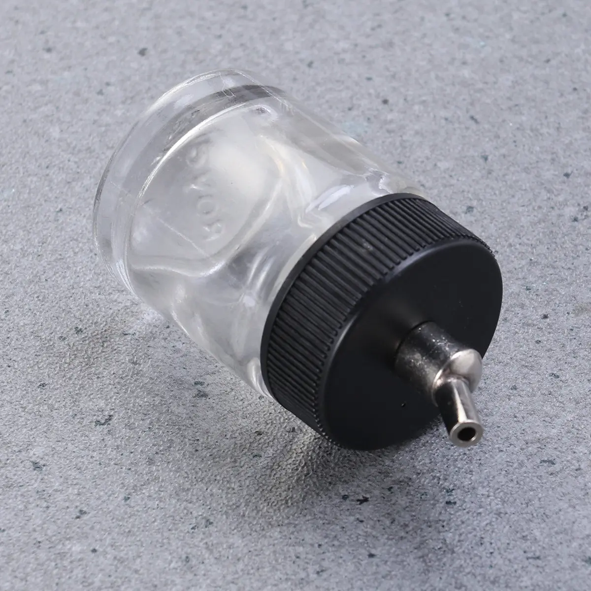 

Стеклянные баночки для краски для аэрографа 22Cc с крышкой-адаптером для аэрографов с сифонной подачей, совместимые с Master Badger 125, 128, 182