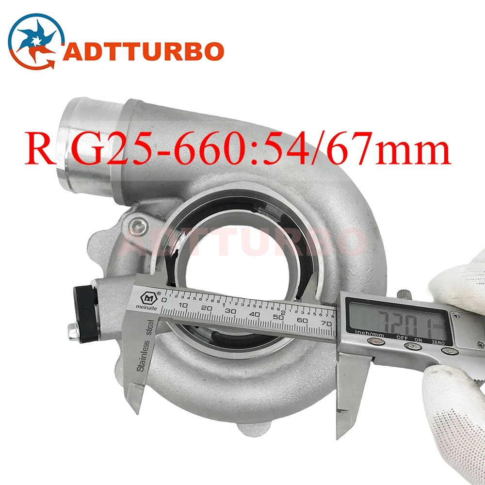 

Reverse G25-660 54/ 67mm Turbo Compressor Housing 877895-5005S Performance G25 660 Turbocharger Housing