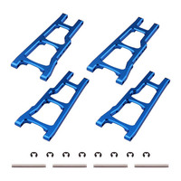 Esilun Front/Rear Aluminum Heavy Duty Suspension Arms for Traxxas 1/10 Slash 4x4 4WD Stampede 4x4 Upgrade Replacement of 3655