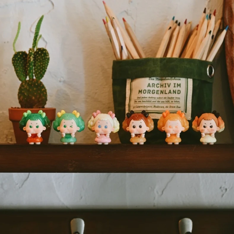 

Подлинная серия Jojoy Mushroom, слепая коробка, сумка для слепых, милые мини-настольные украшения, игрушки, праздничный подарок, набор для девочек