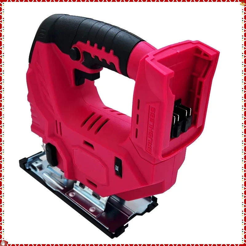 3000RPM 전기 휴대용 무선 직소 브러시리스 곡선 톱 조절 가능한 목공 전동 공구 밀워키 배터리용