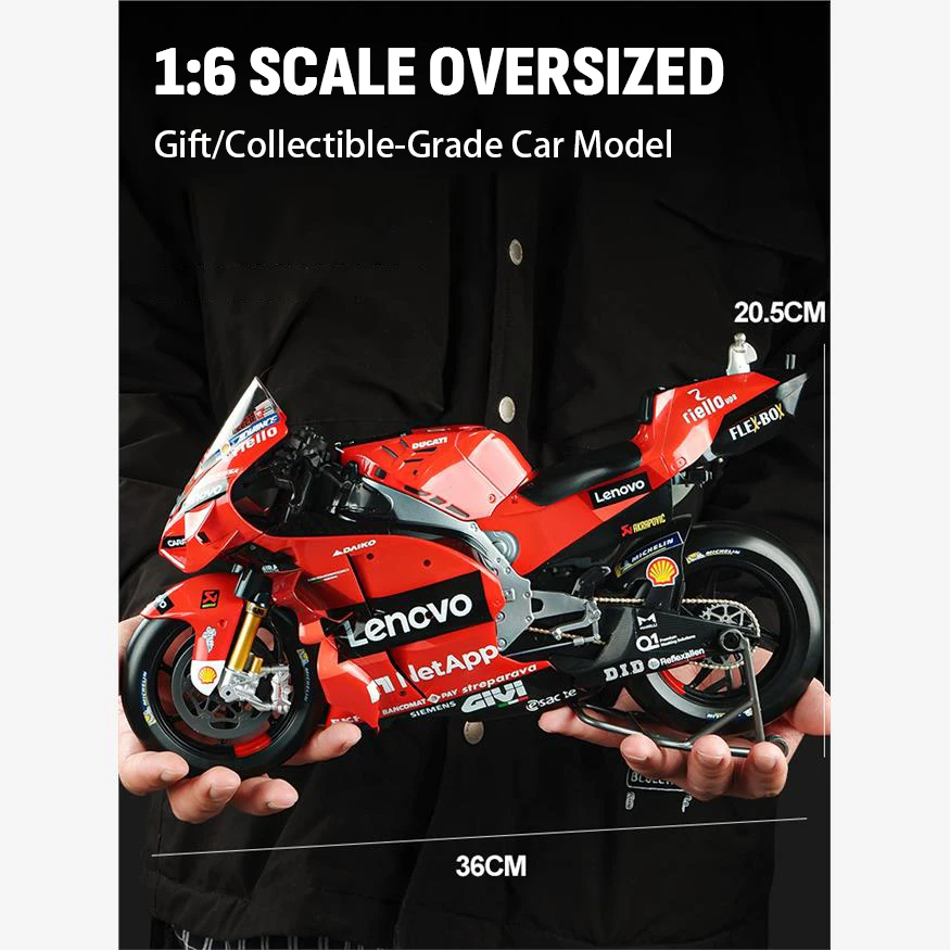 マイスト 1:6 ドゥカティ レーシング チーム No. 63、2022 2018 KTM 450SXFF 84 Moto GP 鋳造合金オートバイモデルコレクションギフトおもちゃ