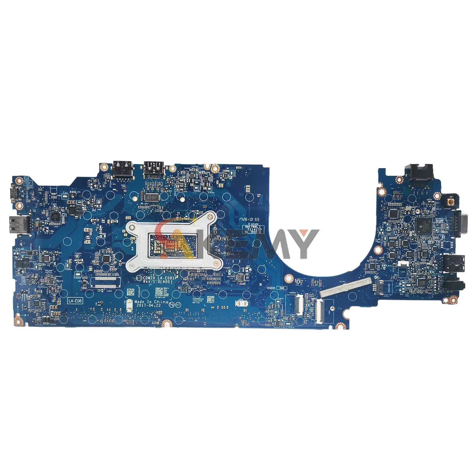 Dell Latitude 5480 E5480 LA-E081P マザーボード用、I3 I5 I7 CPU 0HXXM1 04X333 0W86DC と互換性あり、100% 完全テスト済み