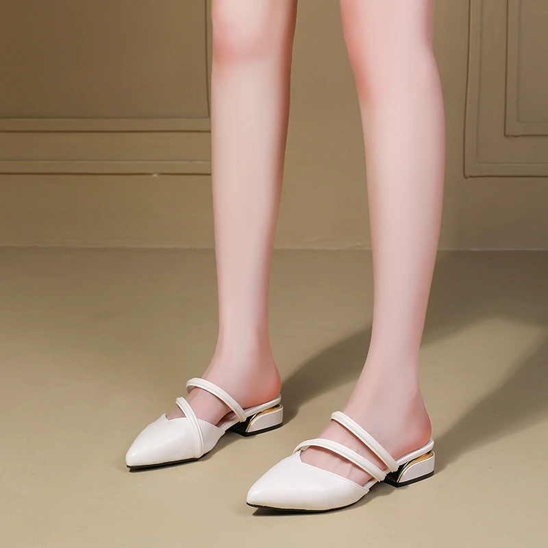 

Женские летние новые повседневные однотонные сандалии на квадратном каблуке с мягкой подошвой, модные однотонные сандалии на открытом каблуке, легкие уличные прогулочные тапочки 35-40