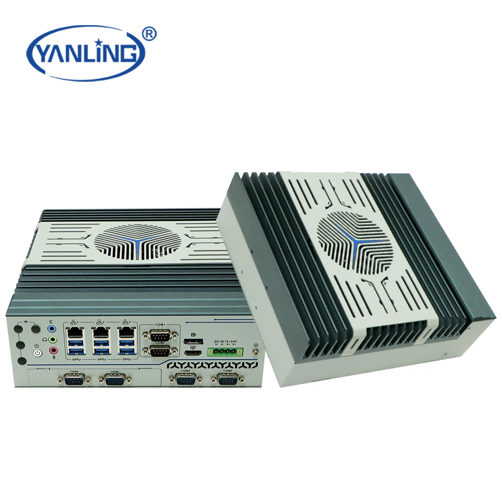

High Performance Edge Computing IPC 6 USB3.0 Dual 4K Display Industrial PC Embedded BOX Pc In Stock