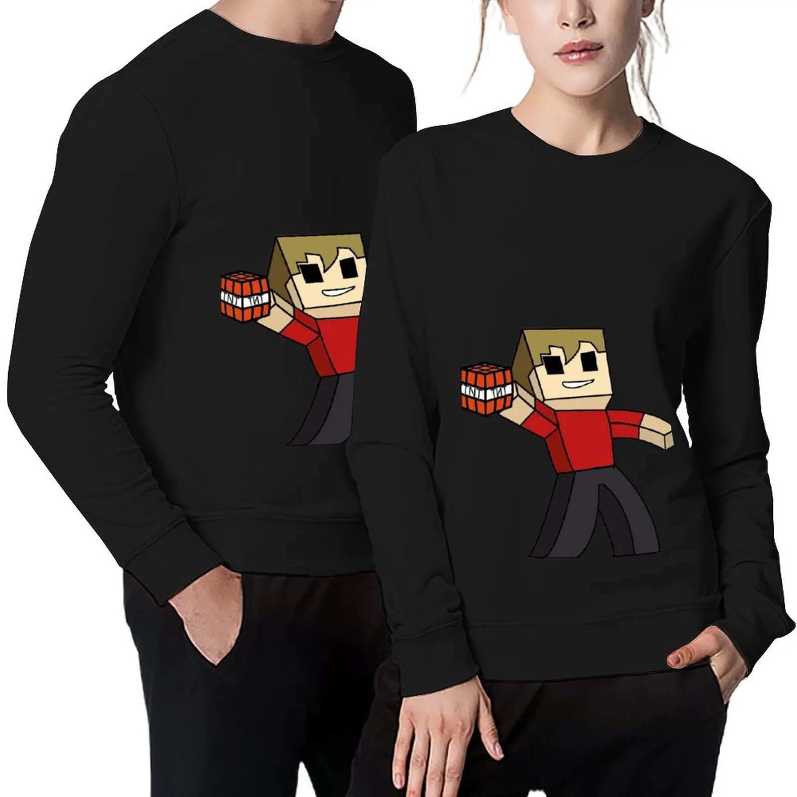 

Grian x TNT x CUBE Pullover autumn jacket men aesthetic clothing tracksuits autumn men's sweatshirt