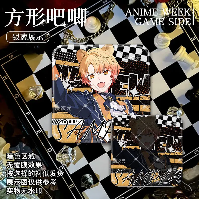 4 шт. аниме проект Sekai Otori Emu Kamishiro Rui значок брошь мультяшные булавки DIY украшения рюкзак костюмы аксессуары для одежды