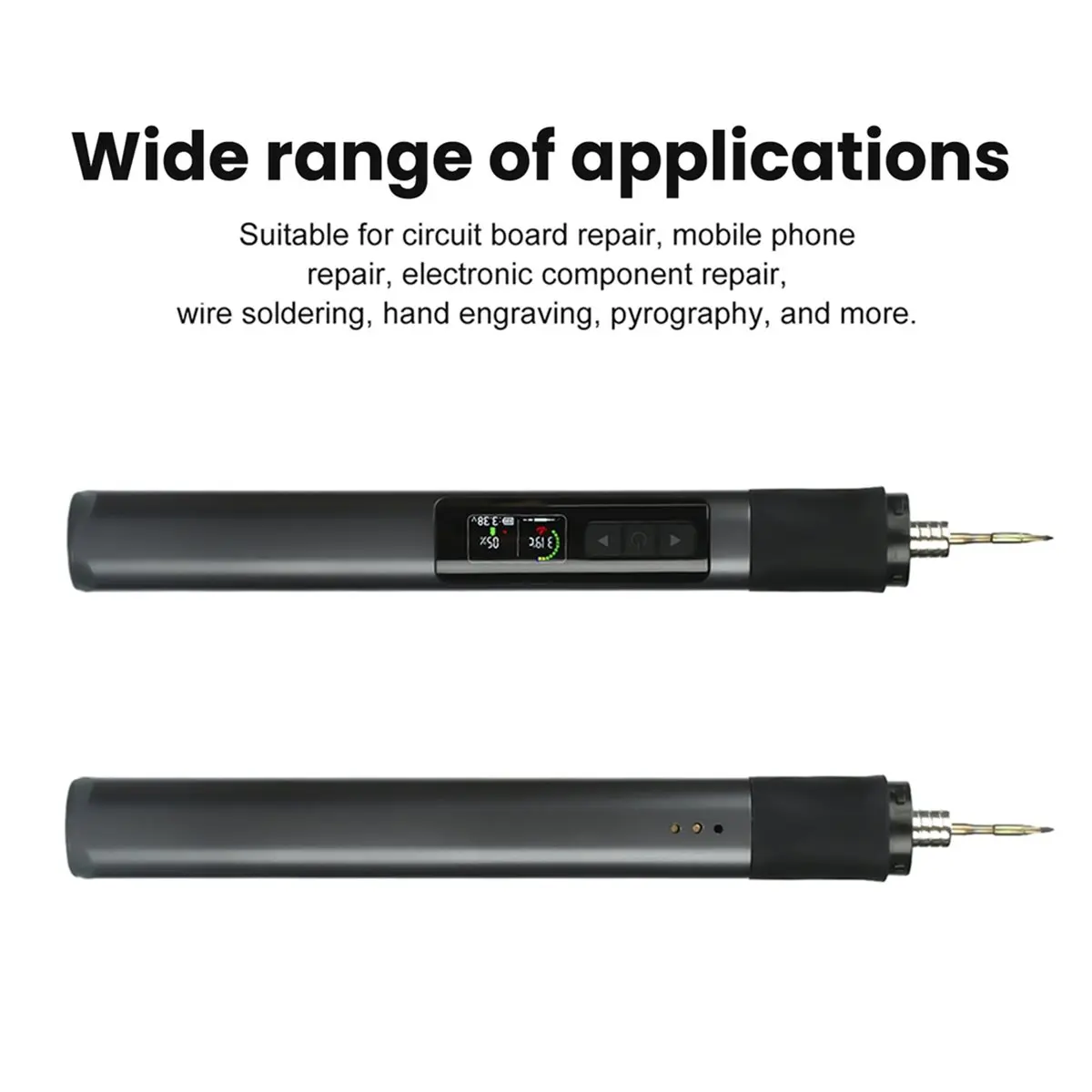 update. 75W Soldering Iron Station Portable Cordless 150-480C Smart Temp Control 2S Fast Heat for Phone PCB Repair