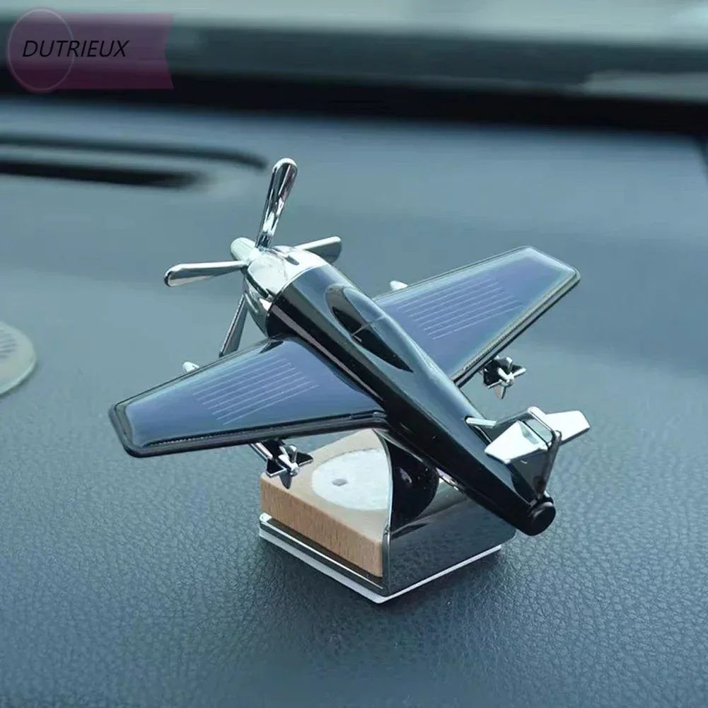 

Air Freshener Solar Aircraft Decoration Mini Perfume Fragrance Airplane Ornament Car Accessories