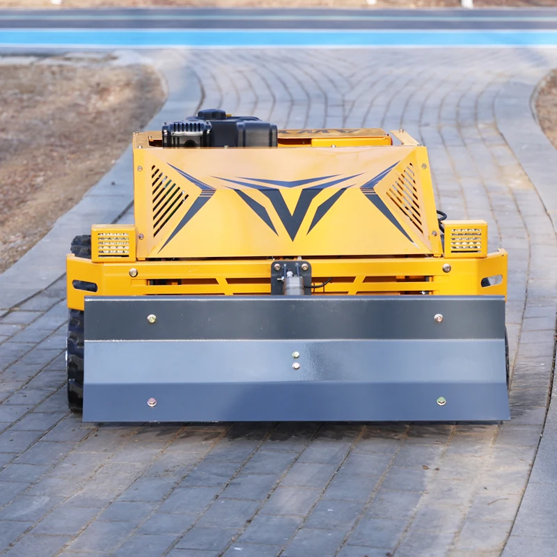

Customized Remote-Controlled Industrial Grade Lawn Mower - 4-Stroke Self-Propelled Track Flail Equipment