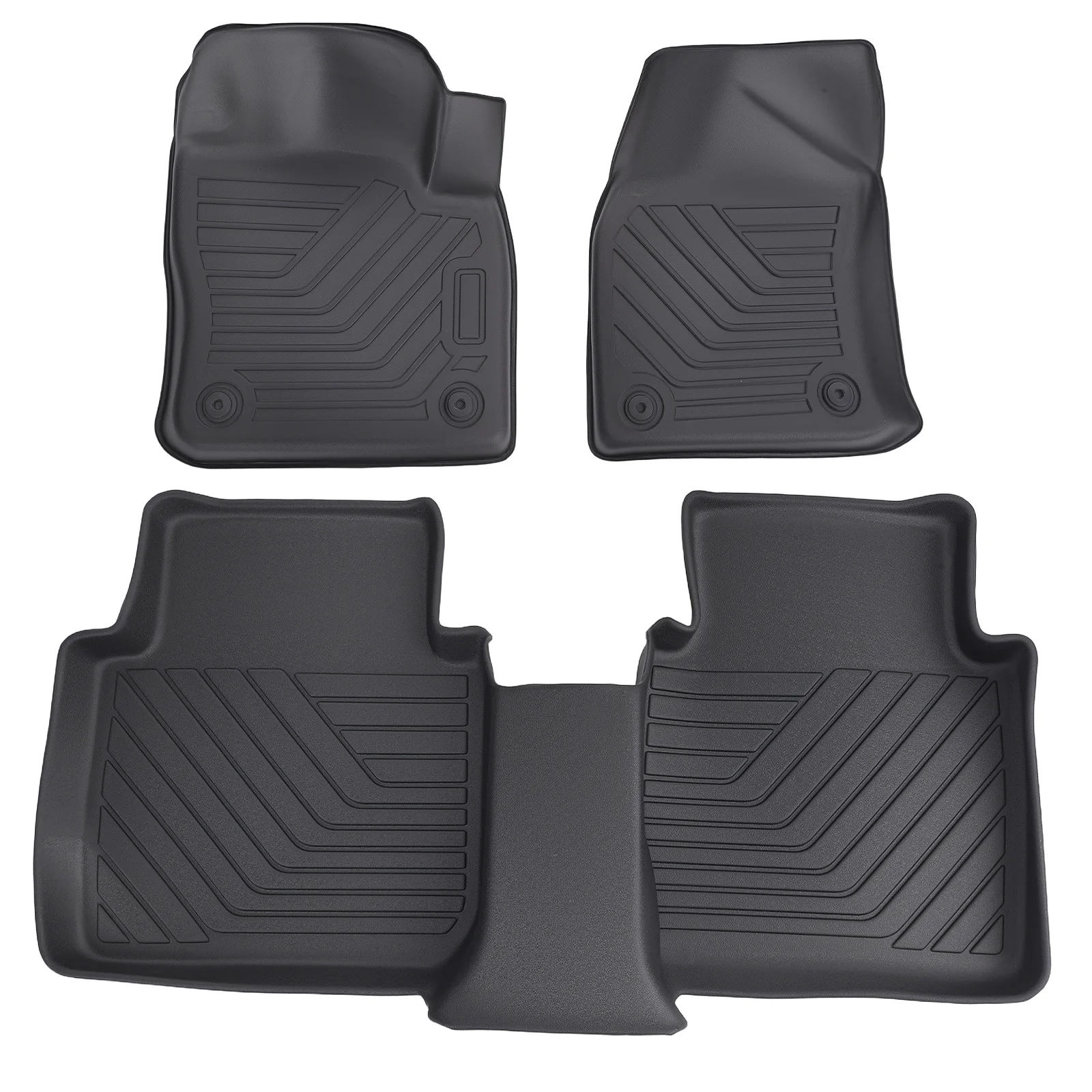 

Коврики-вкладыши для пола автомобиля Volkswagen Tiguan 18-23, TPE, водонепроницаемые