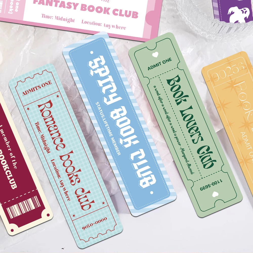 30 Uds. Marcapáginas para amantes de los libros, páginas de lectura, libros anotados, suministros de papelería escolar, marcapáginas estéticos DIY, tarjetas decorativas