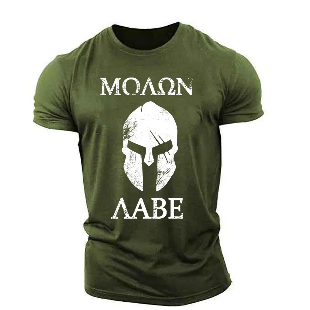 Spartan graphic t shirts For Men Install Muscles Top 3D Printd T-Shirts Sportswear Outdoor Light, Thin And Breathable elasticity