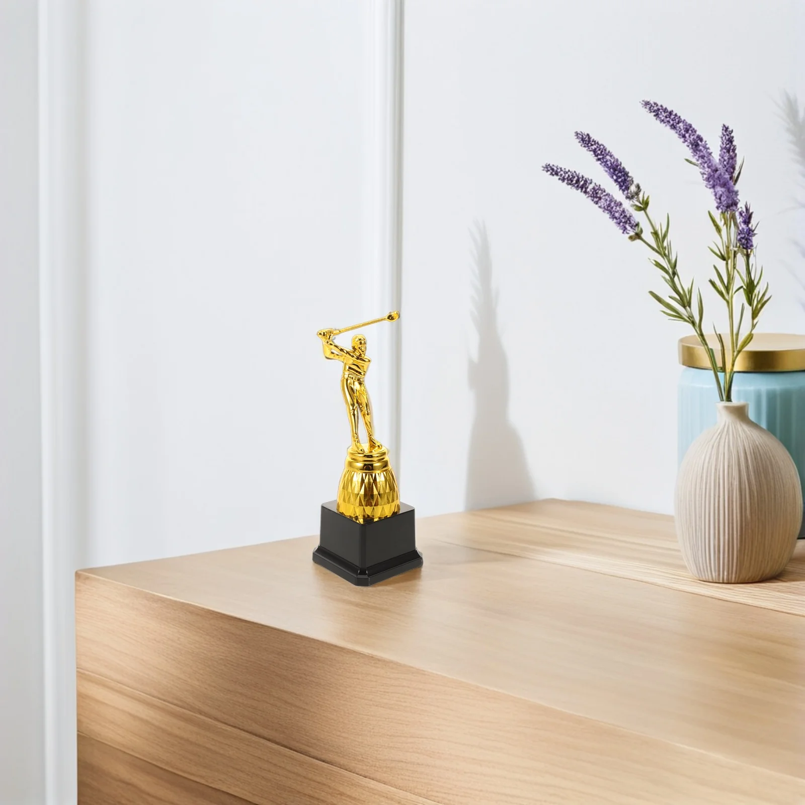 

Golf Trophy Plastic Gold Champion Award For Tournament Winner Ceremony Competition Prize Cup Party Prop School Trophy