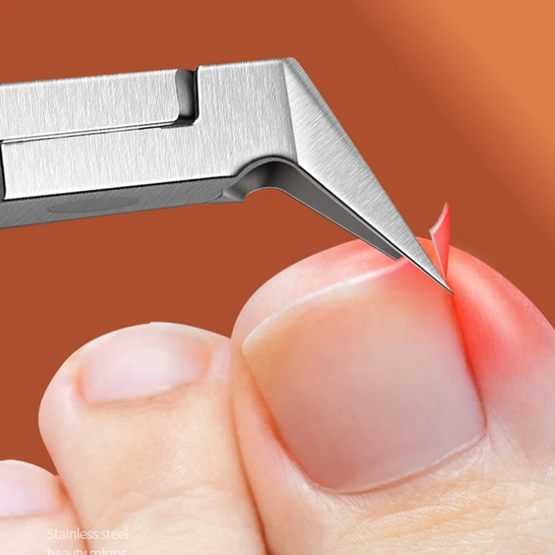 ทนทานยาวจับเล็บ Clipper คุดหนา Toenails Trimmer Professional Podiatrist สแตนเลส Toenail Nipper