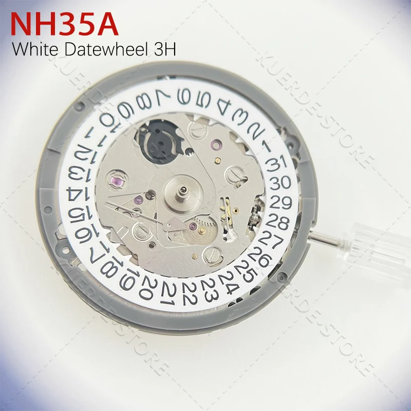 Japanisches Import NH35 Hochpräzises automatisches mechanisches Ersatzwerk NH35A, geeignet für