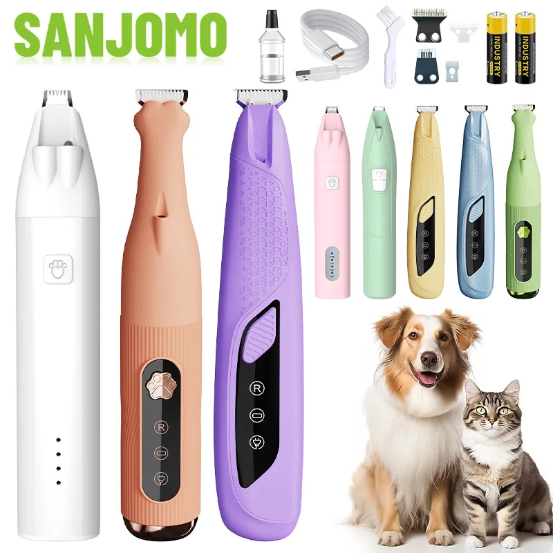 

Электрическая бритва для собак, триммер для кошачьей шерсти, электрический фейдер для домашних животных, шлифовальная машина для ногтей, фейдер для бритья подошвы