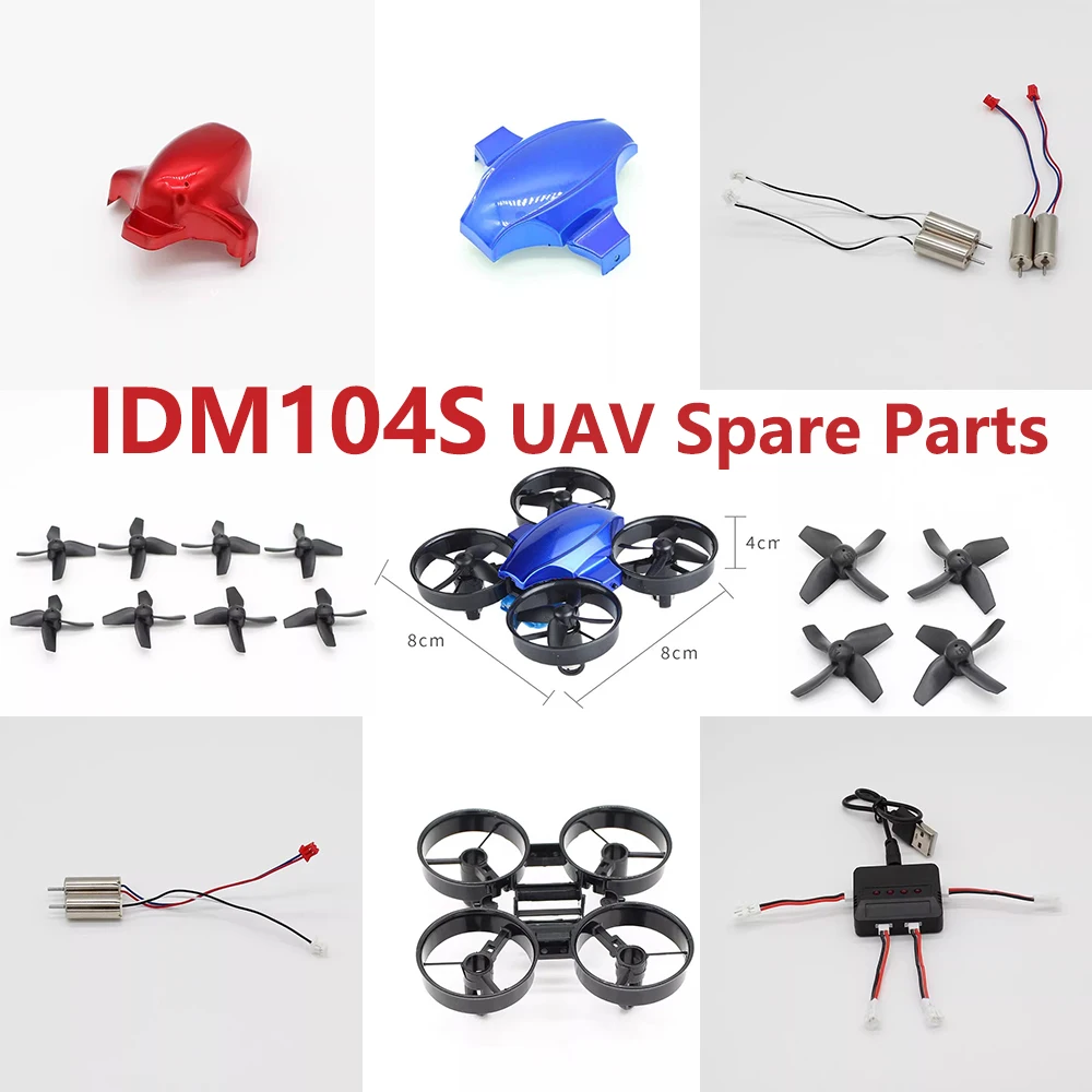 IDM104S RC UAV Spare Parts Rack Positive Motor One Drag Four Charger Blade Cover