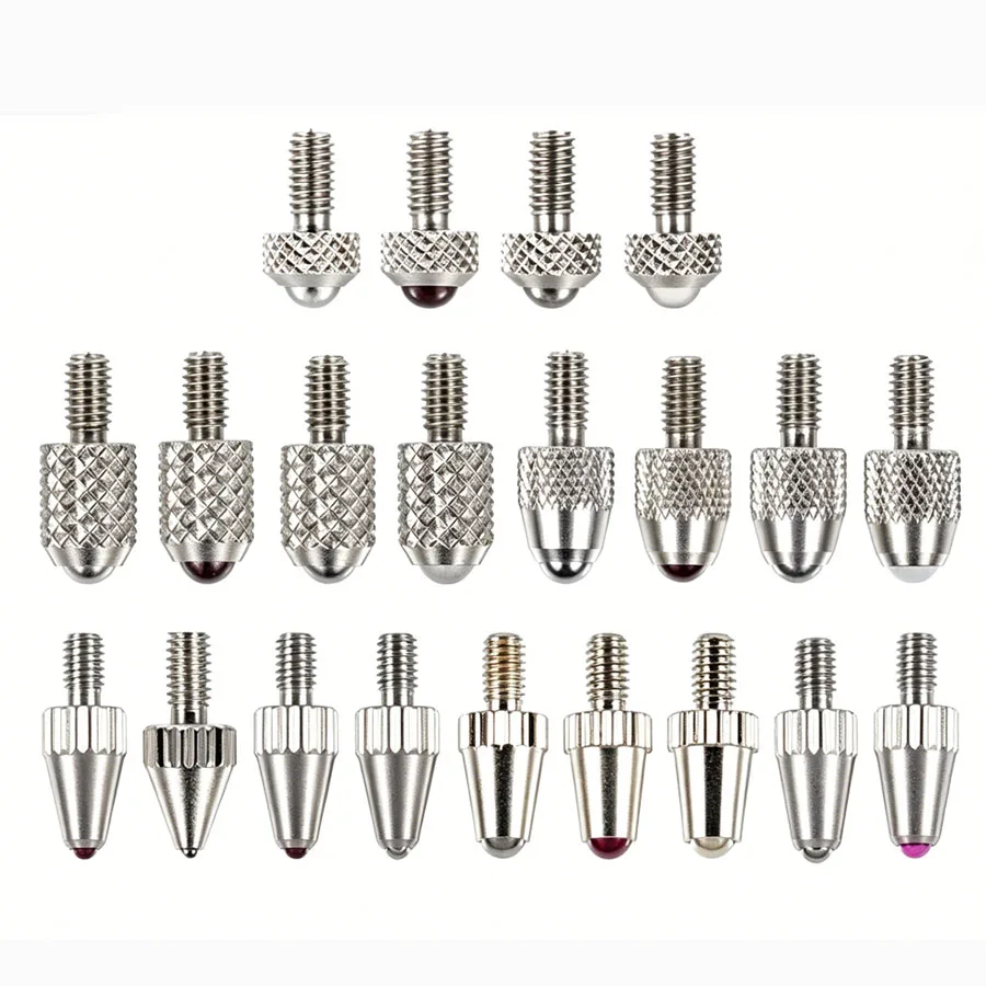 Ruby gauge needle, tungsten steel probe, height gauge, probe, dial gauge head, micrometer head, standard measuring head