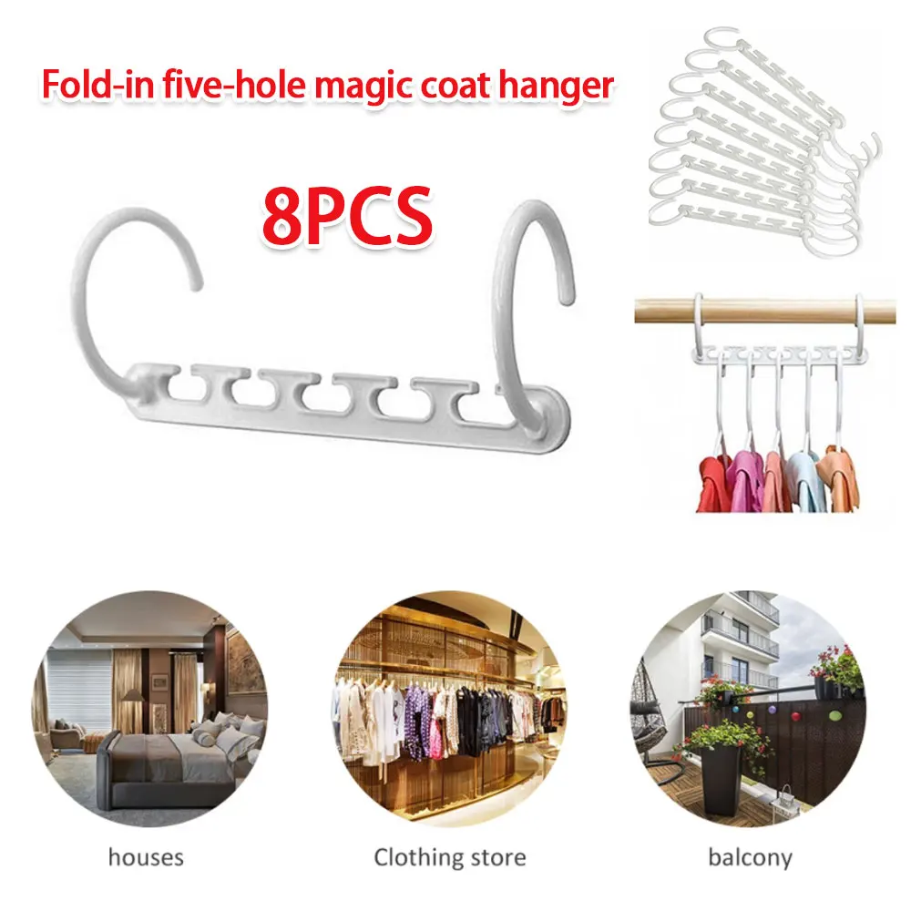 

Magic Wonder Clothes Hanger Rack Space Saving Multifunctional Closet Organizer Hook