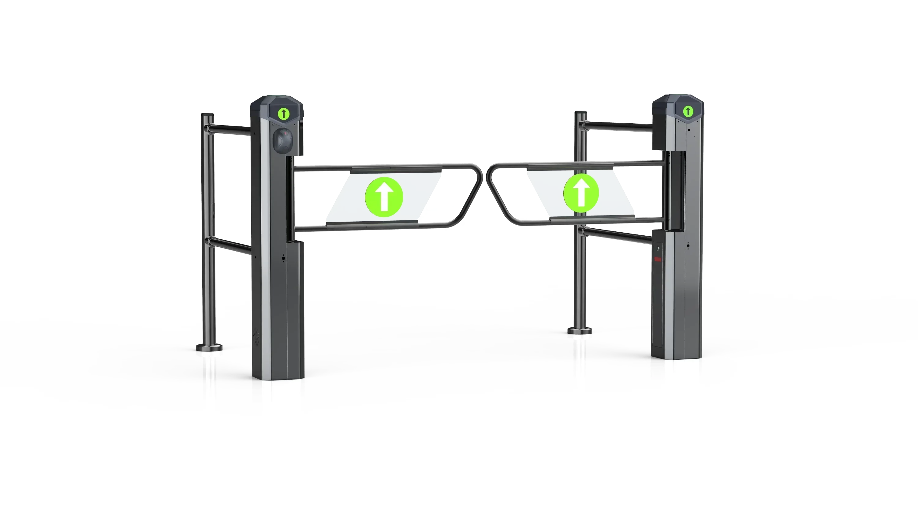 

Cross-border Special Supply security Entrance Automatic Mechanical Swing Barrier Door Gate With Sensor, Electric Swing
