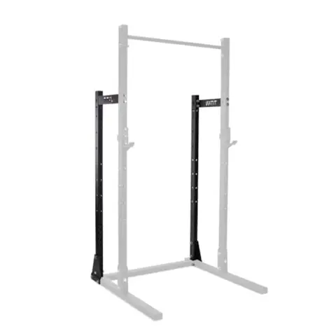 Kit di conversione a mezzo rack serie T3 per supporto per squat alto o corto serie T3 con capacità di 1.000 libbre, ideale per palestra domestica e resistenza