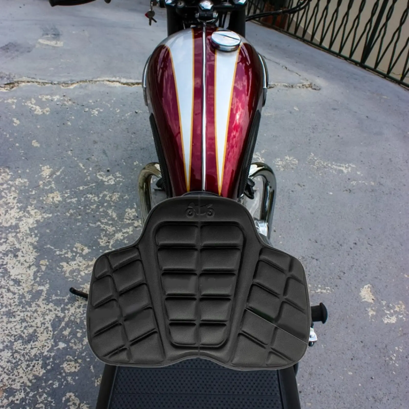 

Generic Motorcycle Seat Pad 3D Professional Comfortable Sturdy Seat Pad Easy