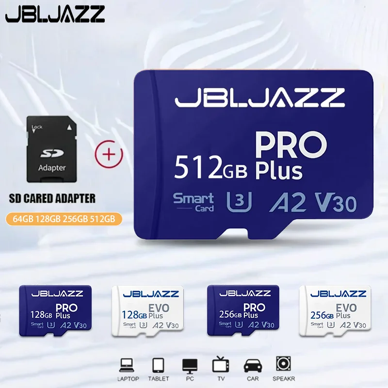 

EVO PLUS Pro 512GB Endurance 256GB A2 U3 4K Micro SD 128GB Micro SD Card SD/TF Flash Card U3 A2 64GB 512GB Memory Card