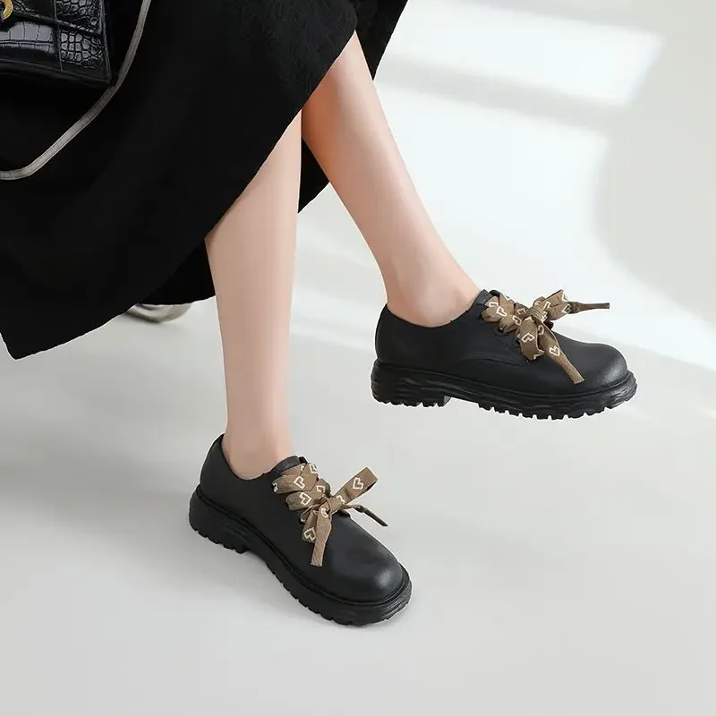 

Лоферы с круглым носком, женская обувь, женские туфли-лодочки на платформе, высококачественные стильные шикарные туфли, последние со скидкой, распродажа, элегантные слипоны