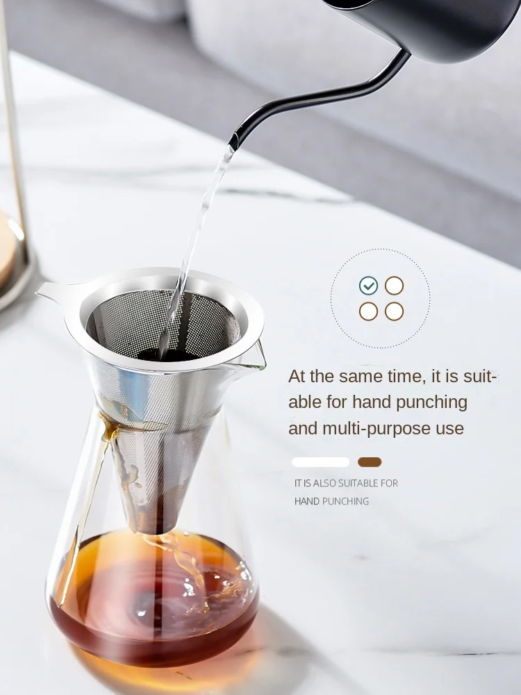 Cold extraction pot household drip-type hand-brewed coffee cold extraction tea drop pot coffee appliance set ice drop coffee pot