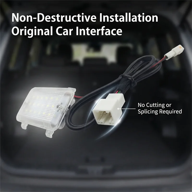Trunk Tailgate Top LED Luggage Lamp For Toyota Land Cruiser Prado LC250 J250 2024-2026 Suitcase Interior Accessories - view 5