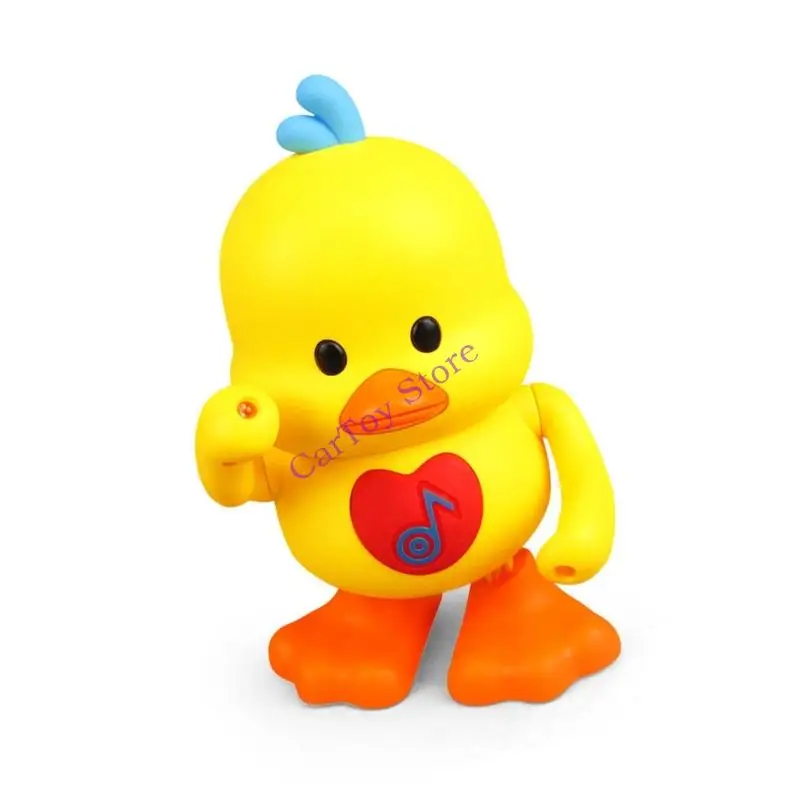 الرسوم المتحركة البطة الراقصة الغناء مع الأضواء الساطعة للأطفال 3+ #2