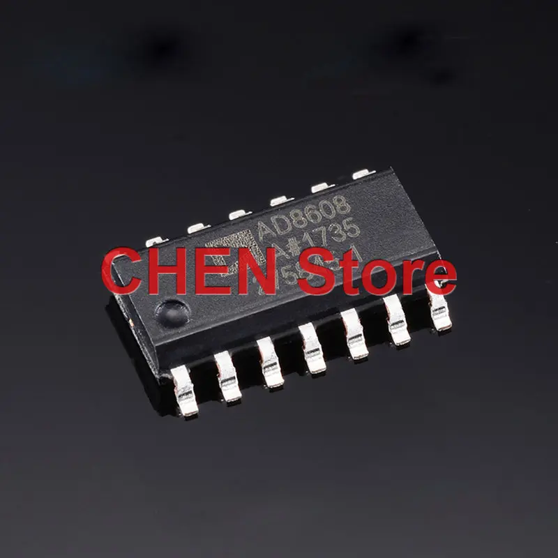 

10PCS NEW OriginaI AD8608ARZ-REEL7 SOP14 Precision rail operational amplifier AD8608AR Integrated Circuit Chip IC