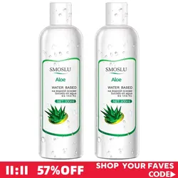 Aloe Lubricants Safe lubrication Anal Lubricant for Session 300/600ml Water-based Lube oil Gay Lubricsate Anall Sex Toys Shop