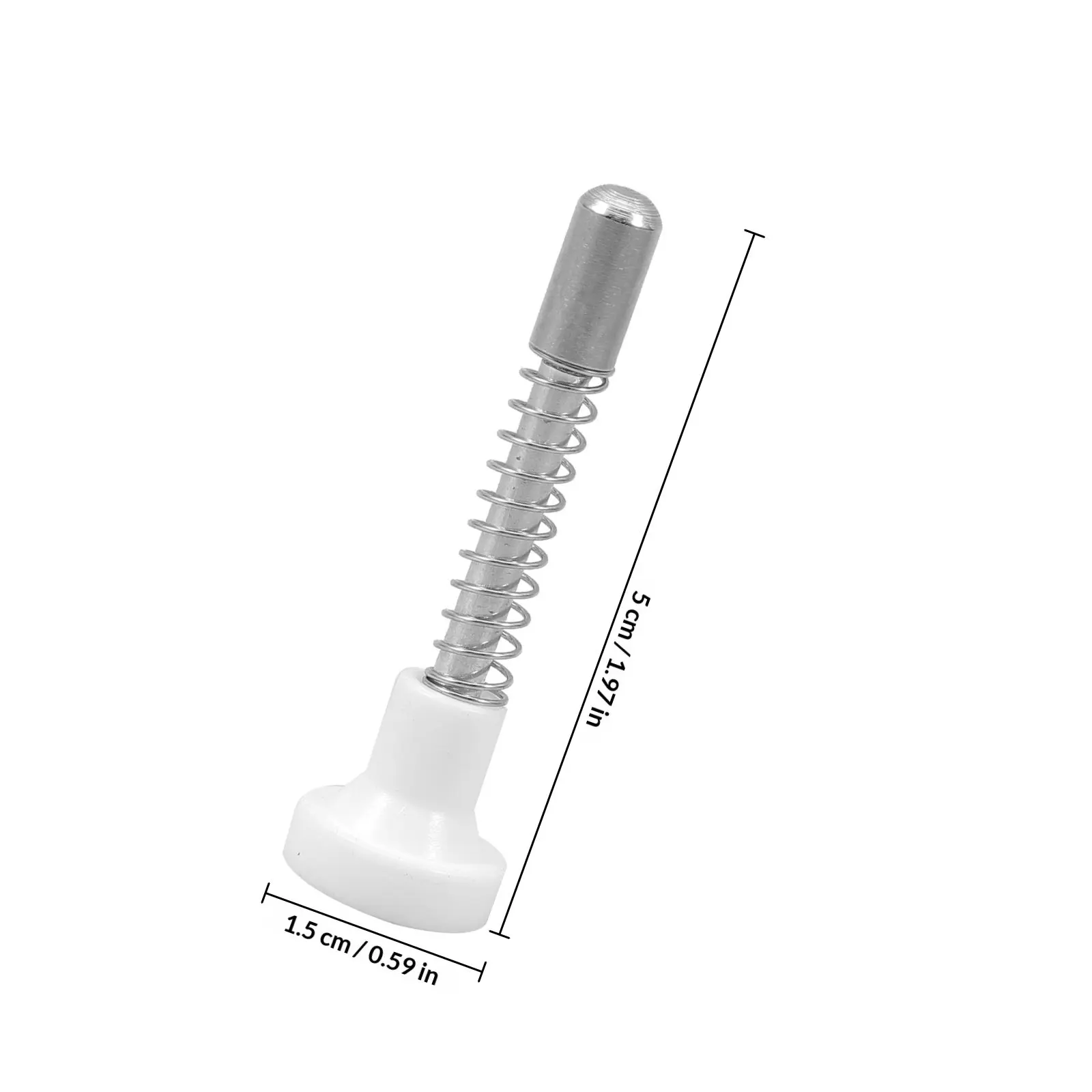 4pcs Baby Crib Latch Spring Loaded Plunger Latches Metal For Mini Crib Furniture Replacement Parts Bed Fastening Fittings view 4