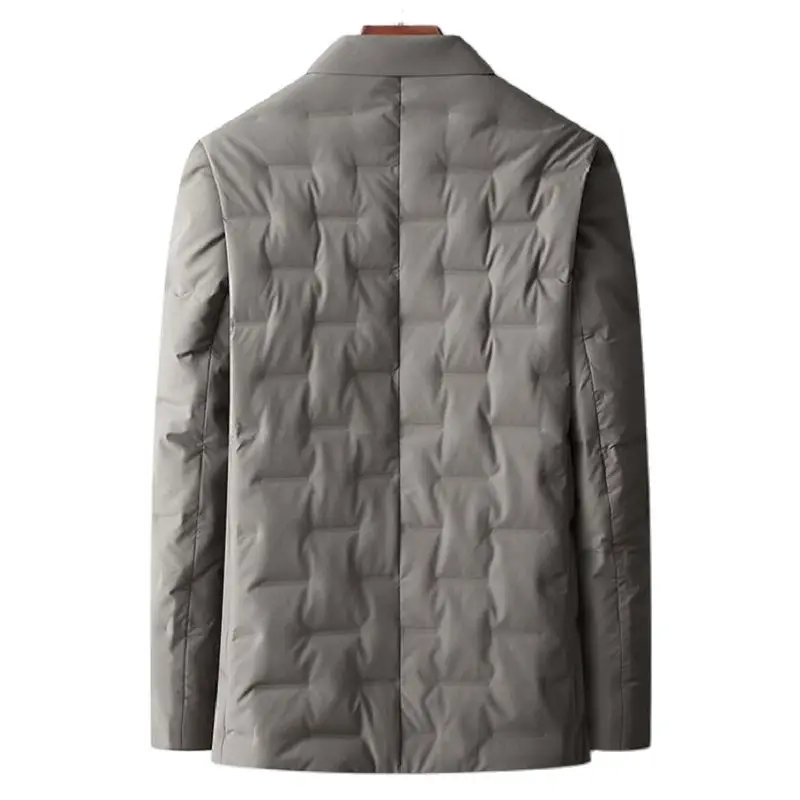 BATMO 2023 Nouvelle Arrivée Hiver 90% Blanc Duvet de Canard Vestes Hommes, Mâle Épais Chaud Parka manteau, SIréfléchissant M-4XL 22056