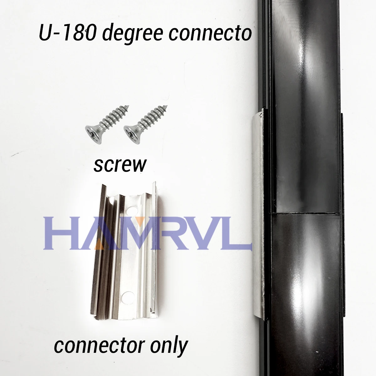 2–30 Stück/Packung LED-Aluminiumprofil, 0,5 m/Stück, U/V-Form, geeignet für 8–12 mm LED-Lichtleisten, Gehäuse, Kanal, Dekormaterialien